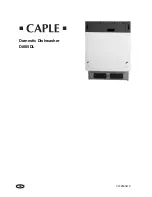 Предварительный просмотр 1 страницы Caple Di605DL Instruction Manual