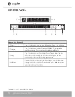 Preview for 26 page of Caple Di641 Instruction Manual