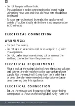 Preview for 6 page of Caple DI642 Instructions Manual