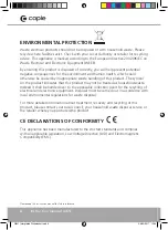 Preview for 8 page of Caple DI651 Instruction Manual