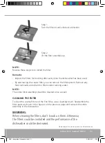 Preview for 31 page of Caple DI651 Instruction Manual