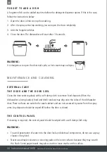 Preview for 30 page of Caple DI652 Instruction Manual