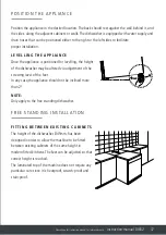 Preview for 37 page of Caple DI652 Instruction Manual