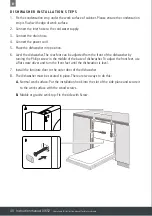 Preview for 40 page of Caple DI652 Instruction Manual