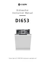 Caple DI653 Instruction Manual preview