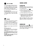 Preview for 8 page of Caple FAN OVENS Instructions For Use Manual