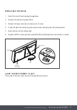 Предварительный просмотр 17 страницы Caple FSCHSS9 Instruction Manual