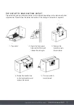 Предварительный просмотр 17 страницы Caple INCH Instruction Manual