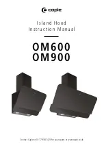 Preview for 1 page of Caple OM600 Instruction Manual