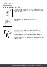 Preview for 9 page of Caple OM600 Instruction Manual