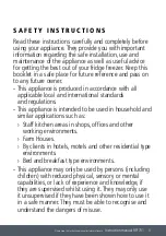 Preview for 3 page of Caple RFF731 Instruction Manual