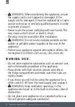 Preview for 8 page of Caple RFF731 Instruction Manual