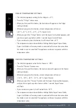 Preview for 25 page of Caple RFF731 Instruction Manual