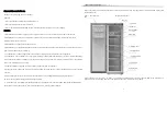 Preview for 2 page of Caple RFZ70WH Instruction Manual