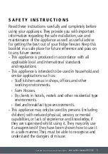 Preview for 3 page of Caple RI5501 Instruction Manual