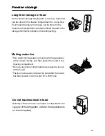 Preview for 15 page of Caple Ri551 Operation Instructions Manual