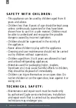 Preview for 4 page of Caple RI5520 Instruction Manual