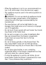 Preview for 9 page of Caple RI5520 Instruction Manual