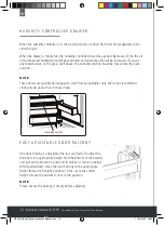 Preview for 16 page of Caple RI7305 Instruction Manual