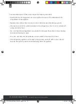 Preview for 18 page of Caple RI7305 Instruction Manual