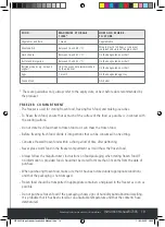 Preview for 19 page of Caple RI7305 Instruction Manual