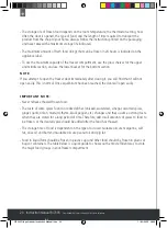 Preview for 20 page of Caple RI7305 Instruction Manual