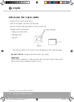 Preview for 22 page of Caple Sense C2101 Instruction Manual