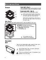 Preview for 8 page of Caple SO108 Instruction Manual