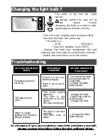 Preview for 21 page of Caple SO108 Instruction Manual