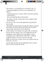 Preview for 6 page of Caple SO110 Instruction Manual