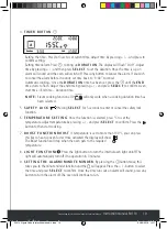 Preview for 19 page of Caple SO110 Instruction Manual