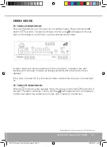 Preview for 21 page of Caple SO110GM Instruction Manual