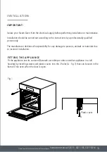 Preview for 13 page of Caple SO111 Instruction Manual