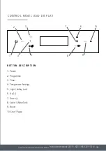 Preview for 19 page of Caple SO111 Instruction Manual