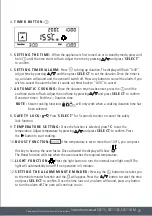 Preview for 21 page of Caple SO111 Instruction Manual