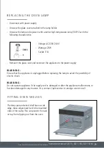 Preview for 29 page of Caple SO111 Instruction Manual