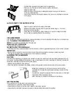 Preview for 5 page of Caple TDF160 Instruction Manual