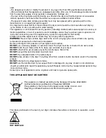 Preview for 7 page of Caple TDF160 Instruction Manual