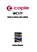 Preview for 7 page of Caple WC177 Technical Information