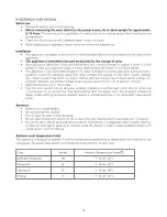 Preview for 3 page of Caple WC1791 Instruction Manual