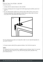 Предварительный просмотр 18 страницы Caple WC1792 Instruction Manual