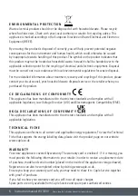 Preview for 6 page of Caple WC1800 Instruction Manual