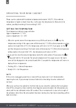 Preview for 10 page of Caple WC6511 Instruction Manual