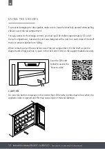 Предварительный просмотр 12 страницы Caple WC6511 Instruction Manual