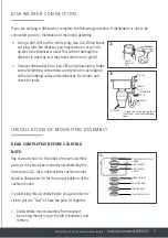 Preview for 7 page of Caple WDU125 Instruction Manual