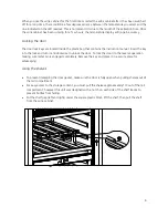 Preview for 7 page of Caple WF1104 Instruction Manual