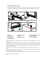 Предварительный просмотр 7 страницы Caple WF1546 Instruction Manual