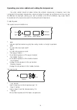 Предварительный просмотр 5 страницы Caple WF1549 Instruction Manual