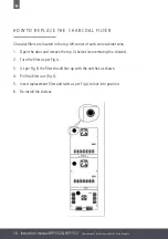 Предварительный просмотр 16 страницы Caple WF1552 Instruction Manual