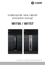 Caple WI156 Instruction Manual preview